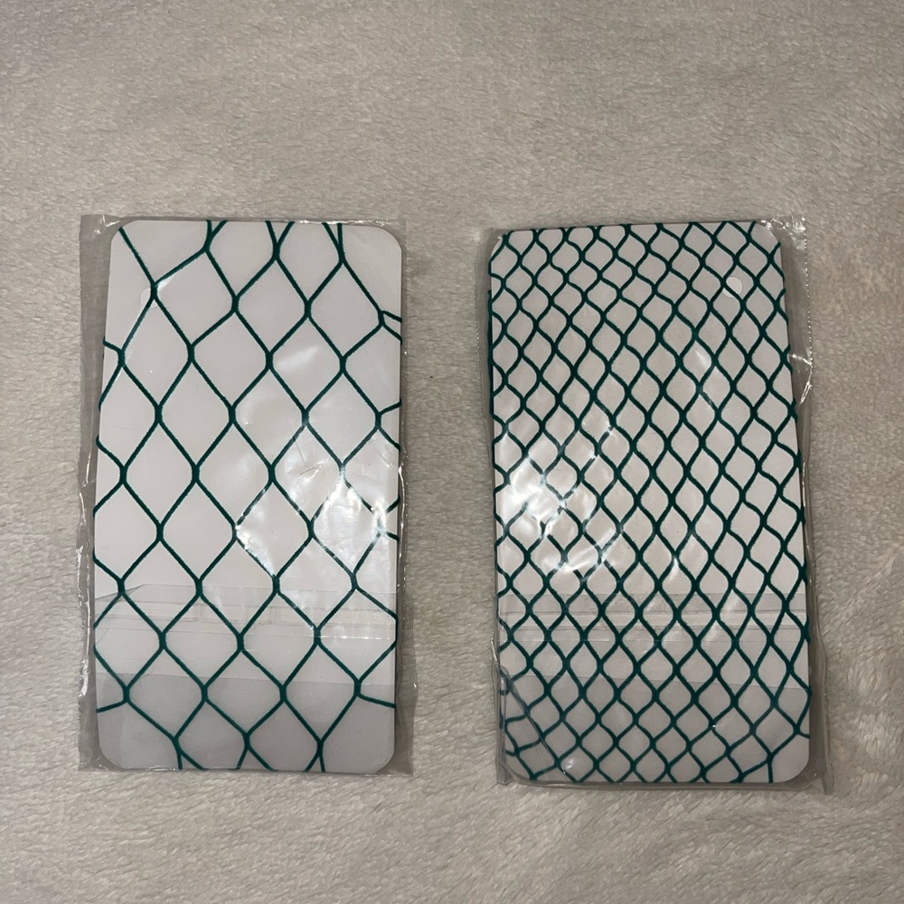 GREEN HIGH WAIST FISHNET TIGHTS